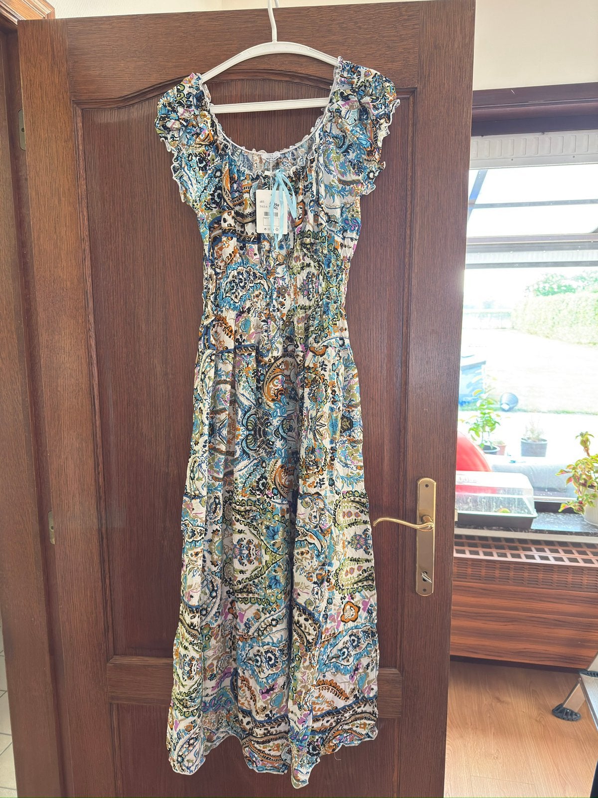 Zomerjurk, Kleding | Dames, Jurken, Ophalen, Nieuw, Meerkleurig, Onder de knie