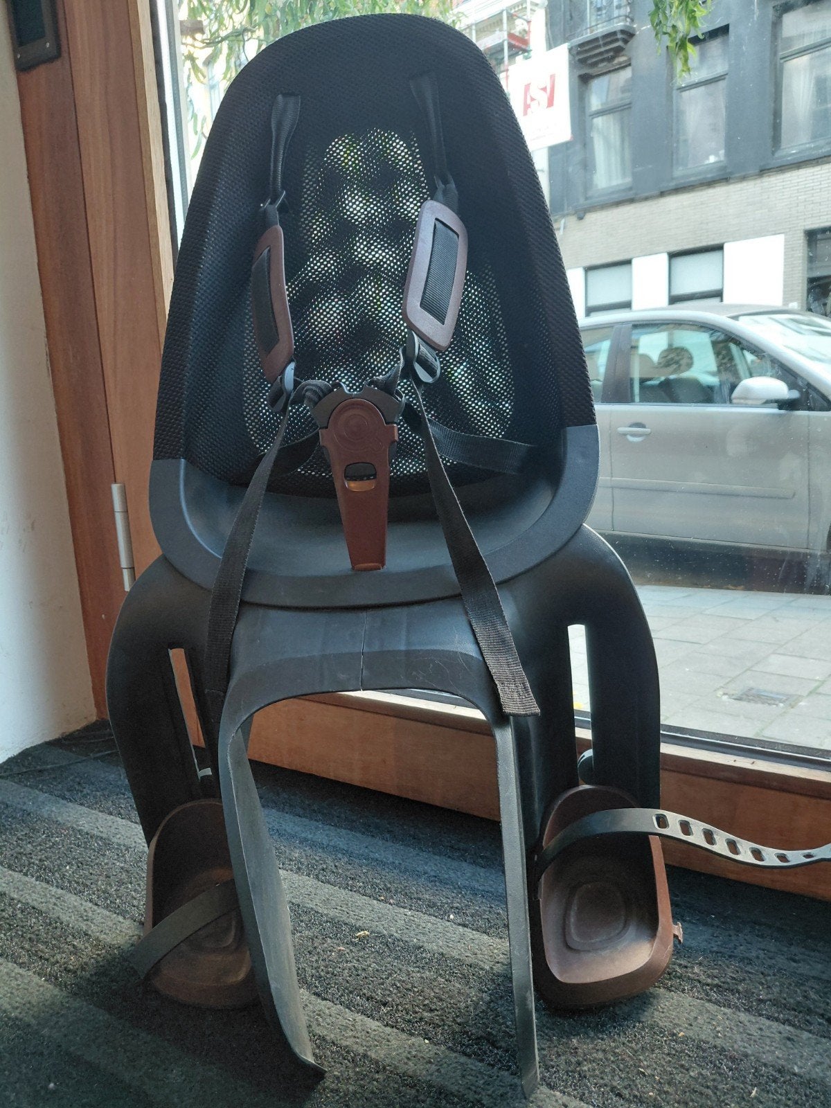 fietszitje qibbel, Fietsen en Brommers, 15 t/m 25 kg, Achterzitje, Voetsteuntjes, Ophalen of Verzenden
