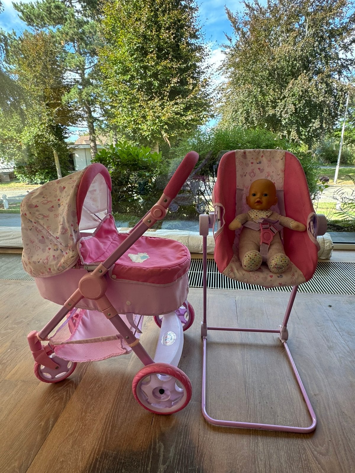 Poppenwagen Babyborn, Kinderen en Baby's, Ophalen, Zo goed als nieuw