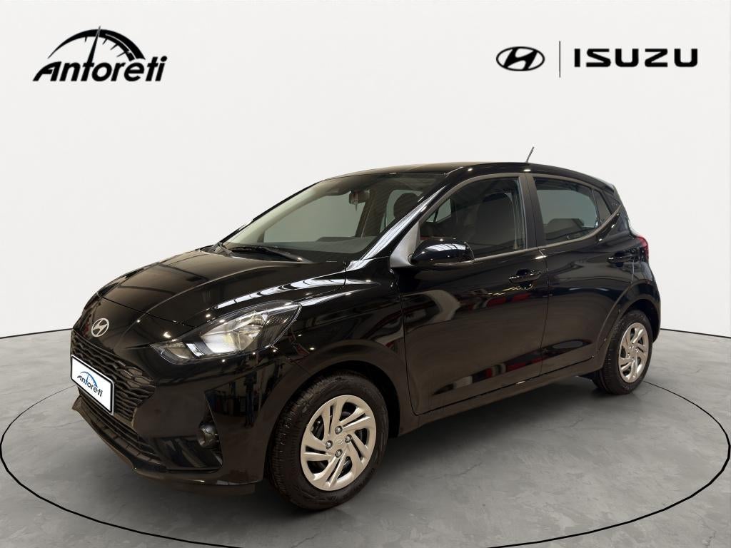 i10 1.0i Twist AUTOMAAT, Auto's, Stof, USB, 46 kW, Zwart