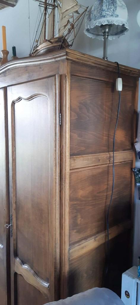 Armoire ancienne, Chêne, Utilisé, 50 à 100 cm, 50 à 75 cm