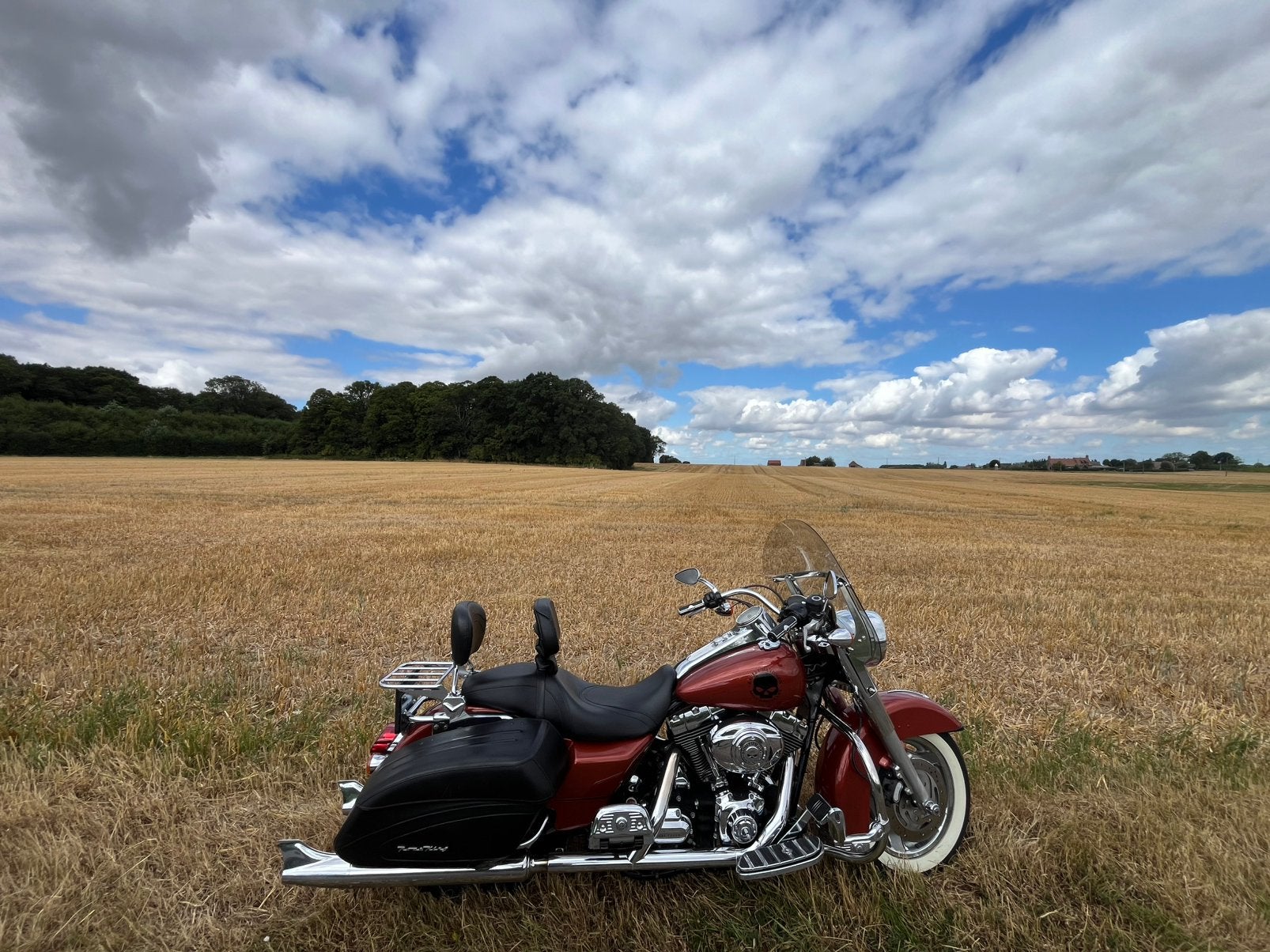 🦅 Harley Road King CUSTOM | 2007 | showroomstaat 🦅, 2 cilinders, Occasion, Motorrijbewijs A, Particulier