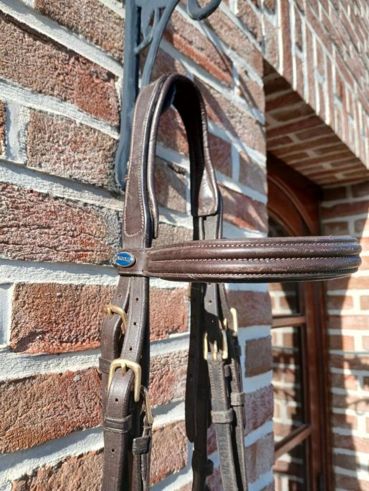 Bride dressage marron, Dieren en Toebehoren, Ophalen of Verzenden, Cob, Overige merken, Dressuur