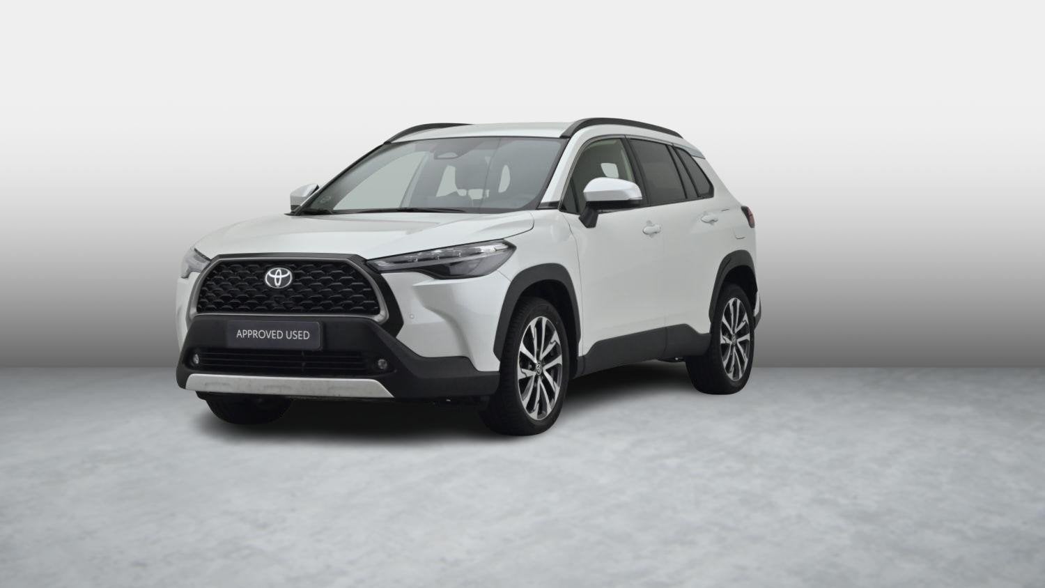 Toyota Corolla Cross 1.8 Hybrid Style | Achteruitrijcamera |, Auto's, Stof, Gebruikt, 72 kW, Wit