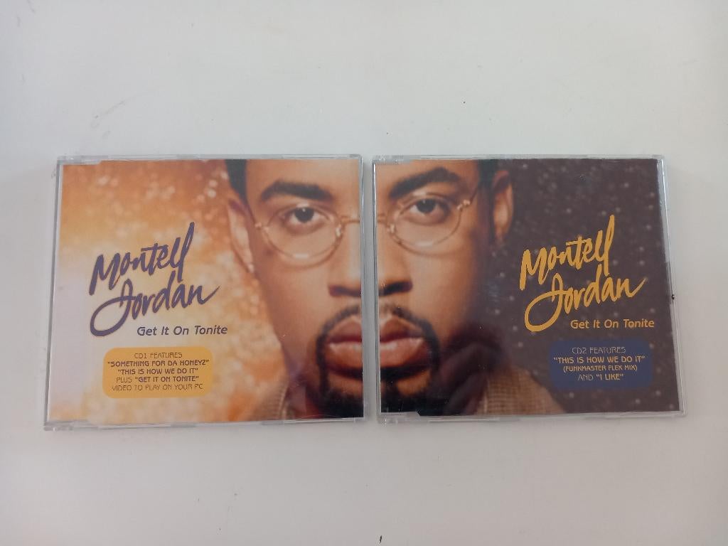 2x cd single Montell Jordan Hip Hop Funk R&B Soul Pop, Cd's en Dvd's, Cd Singles, 2 t/m 5 singles, Ophalen of Verzenden, Pop