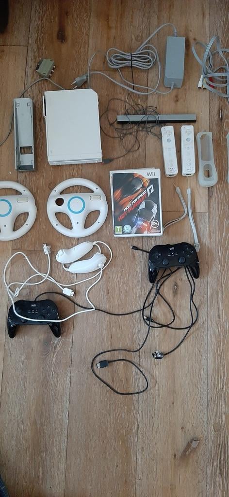 Nintendo Wii console met toebehoren, Ophalen