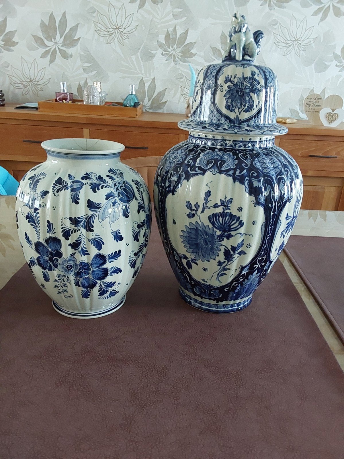 Delfts blauw, Ophalen