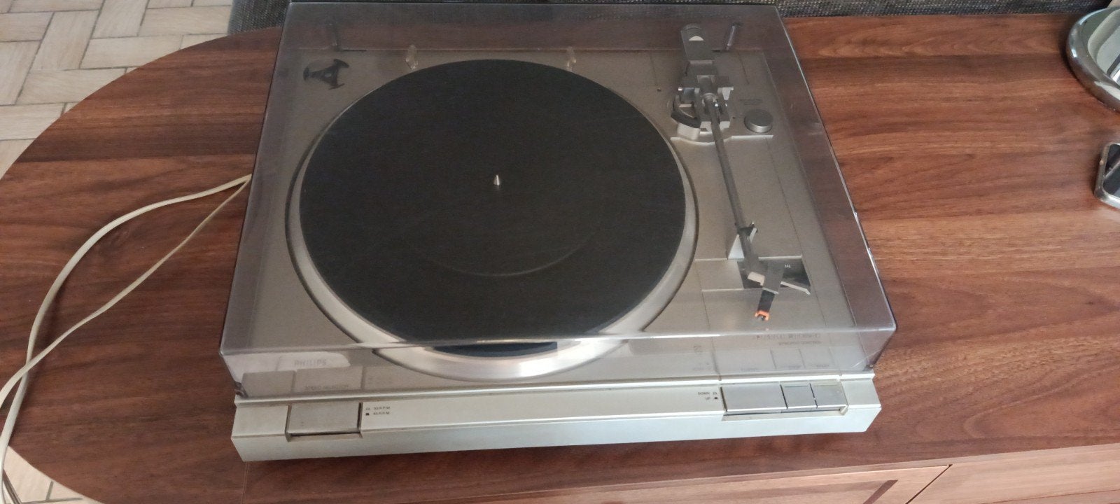 Platendraaier Philips, Tourne-disque, Enlèvement, Utilisé, Réglage pitch