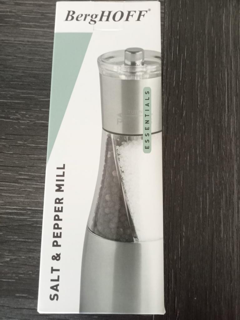 BergHOFF Essentials Duo zout- en pepermolen RVS roestvrij, Enlèvement