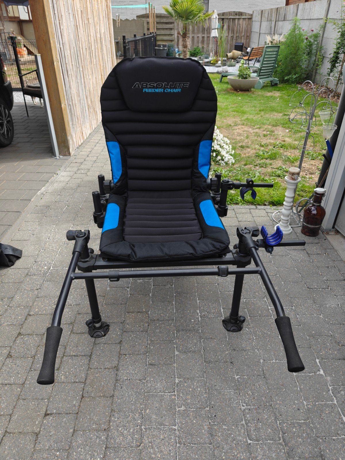 Viskar feeder chair, Watersport en Boten, Ophalen, Zo goed als nieuw, Complete set