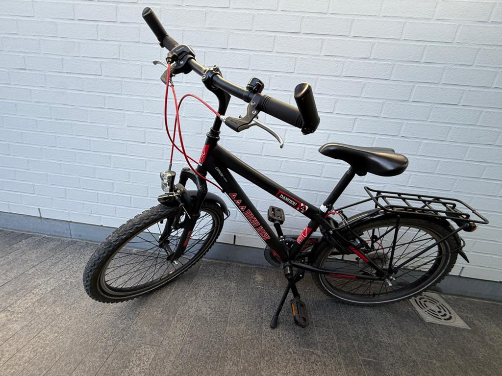 Jongensfiets bikefun 22 inch, Vélos & Vélomoteurs, Vélos | Tandems, Utilisé, Moins de 10 vitesses, Moins de 49 cm, Moins de 47 cm