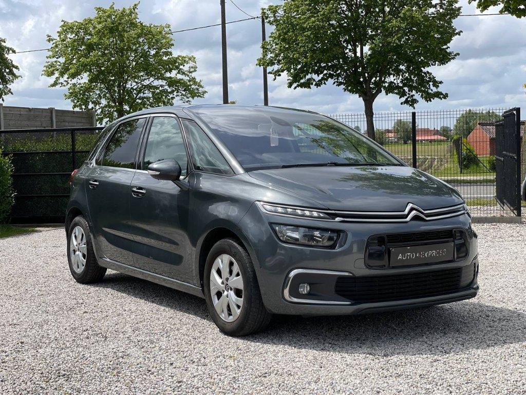 Citroën C4 Picasso/1.6 D/Navi/Cruise/6 euros/Garantie/***, Autos, Argent ou Gris, Achat, Entreprise, Garantie prolongée
