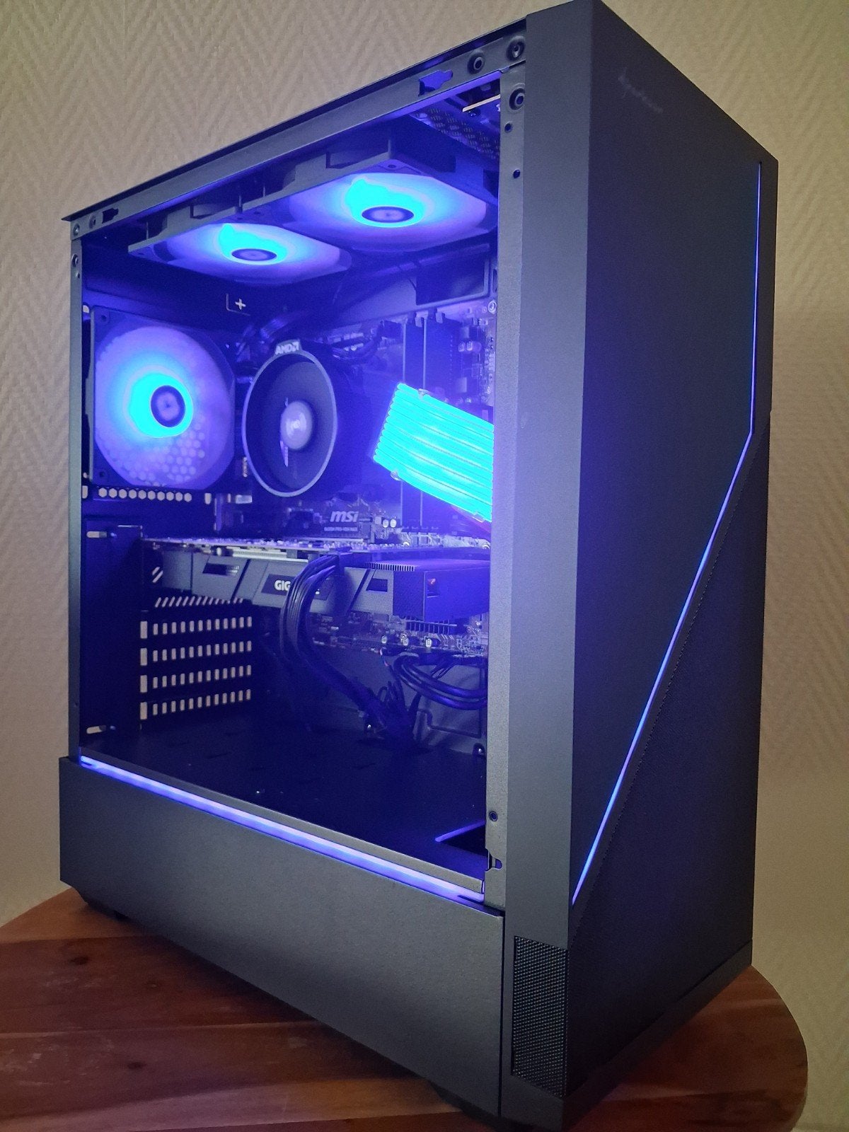 budget gaming pc, Computers en Software, Gebruikt, 2 tot 3 Ghz, Custom Build / Gaming Pc / MSI, Ophalen of Verzenden