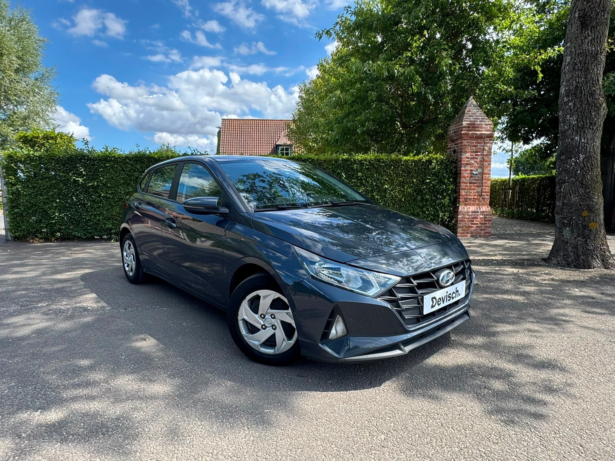 Hyundai i20 1.2 mpi air 5d 62kw, Autos, Hyundai, 1197 cm³, Argent ou Gris, Euro 6, Entreprise