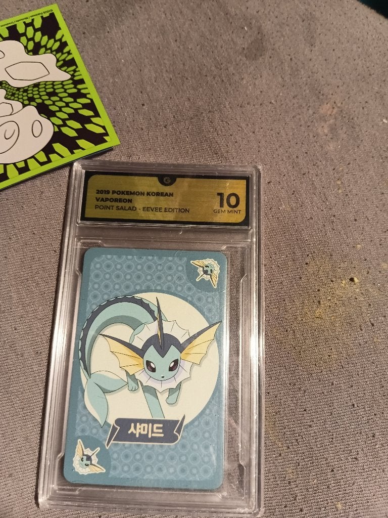 Polkemon slabs, Ophalen of Verzenden, Zo goed als nieuw, Meerdere kaarten, Foil