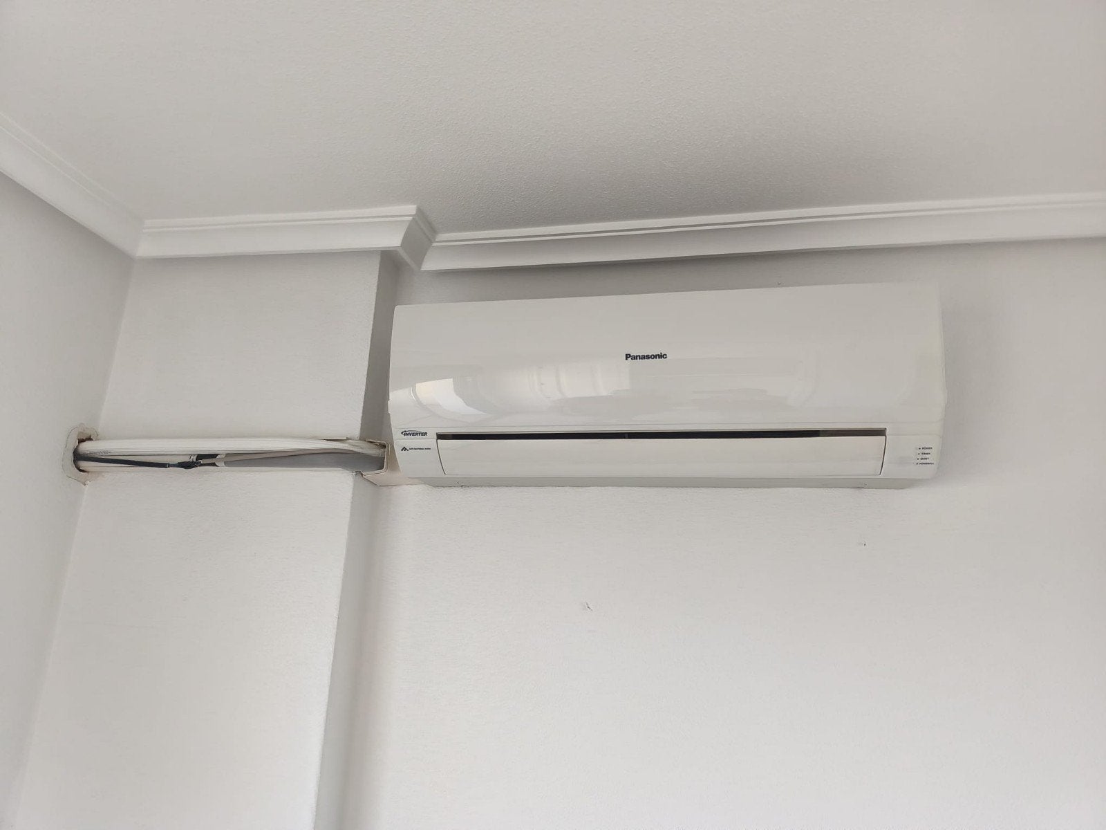 Airco binnen buitenunits Panasonic, Ophalen