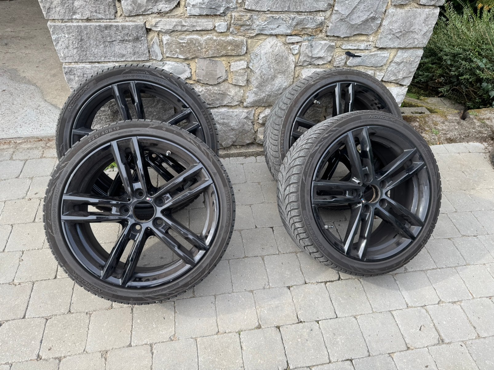 Jantes BMW type 719M jetblack, Enlèvement, Pneu(s)