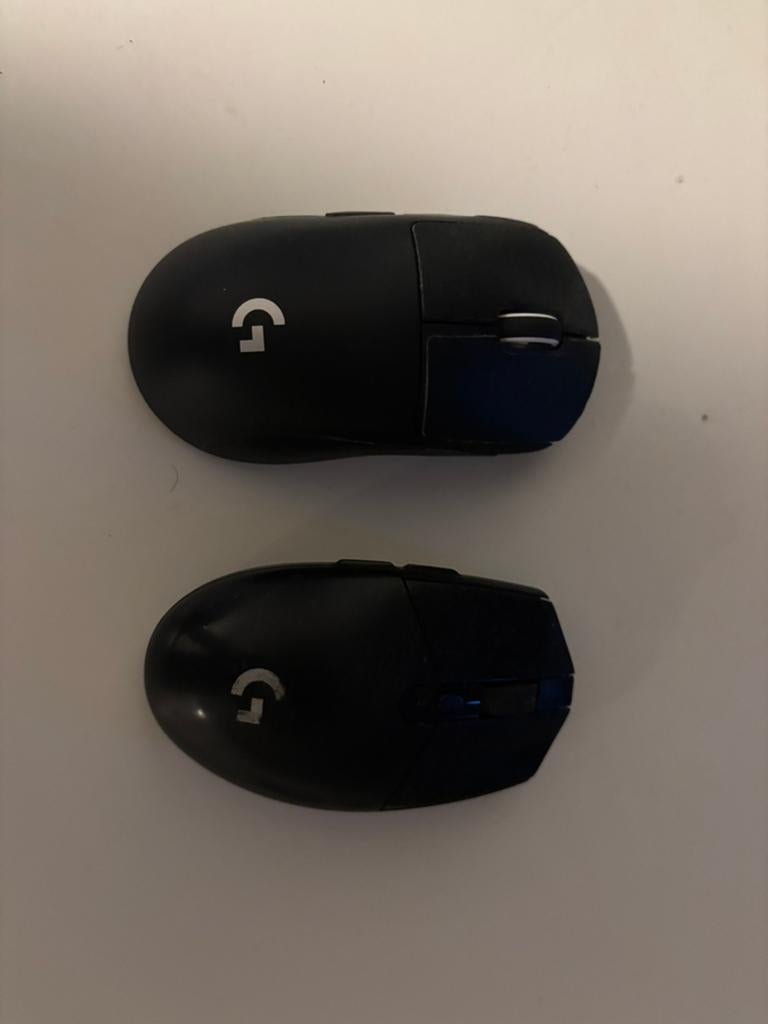 Logitech g pro wireless + logitech g305 lightspeed, Computers en Software, Muizen, Rechtshandig, Muis, Gebruikt, Gaming muis
