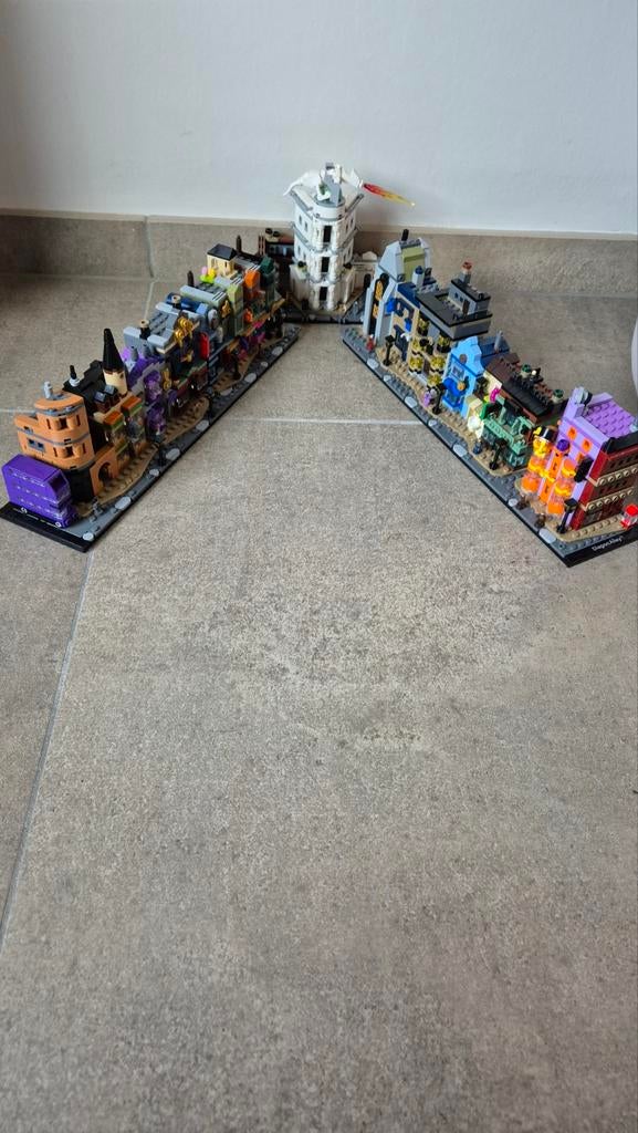 Lego #76444 Diagon Alley Wizarding Shops, Ophalen, Zo goed als nieuw, Overige typen