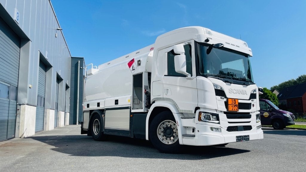 Scania tankwagen - 12000 liter - 2019, Autos, Achat, Euro 6, 2 places, Noir