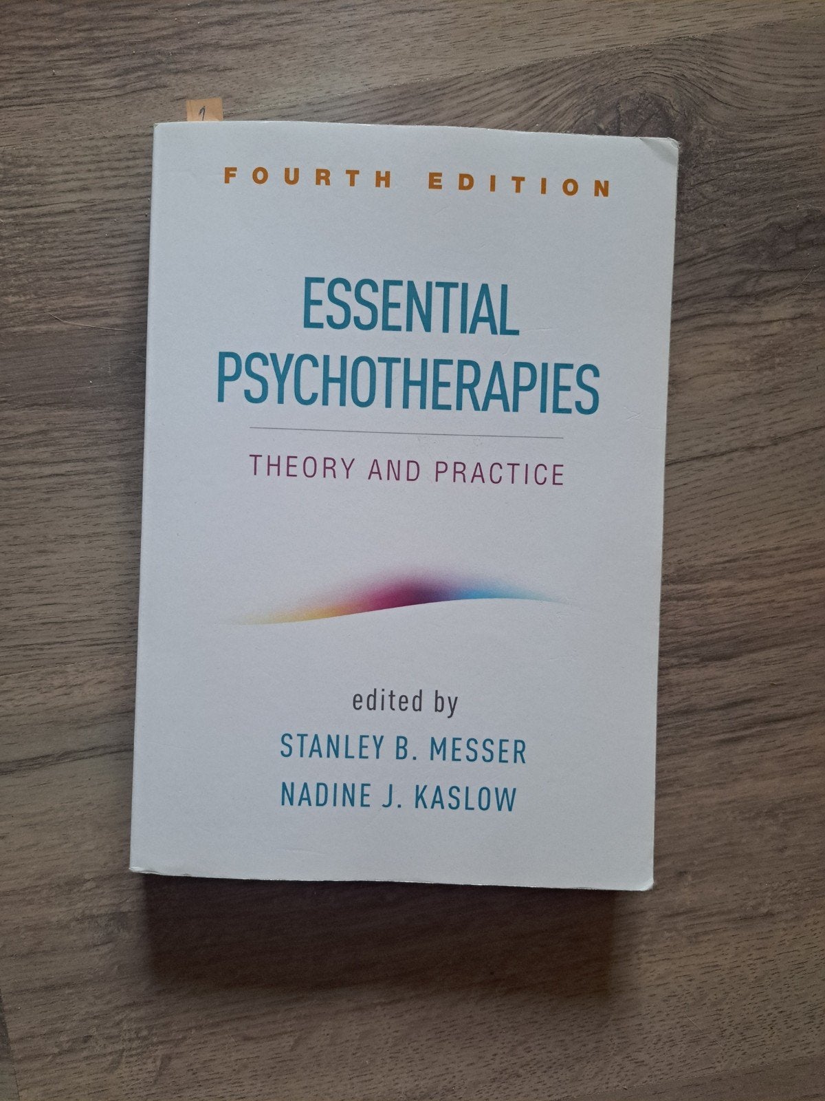 Essential psychotherapies (S. B. Messer en N. J. Kaslow), Enlèvement, Utilisé, S. B. Messer en N. J. Kaslow