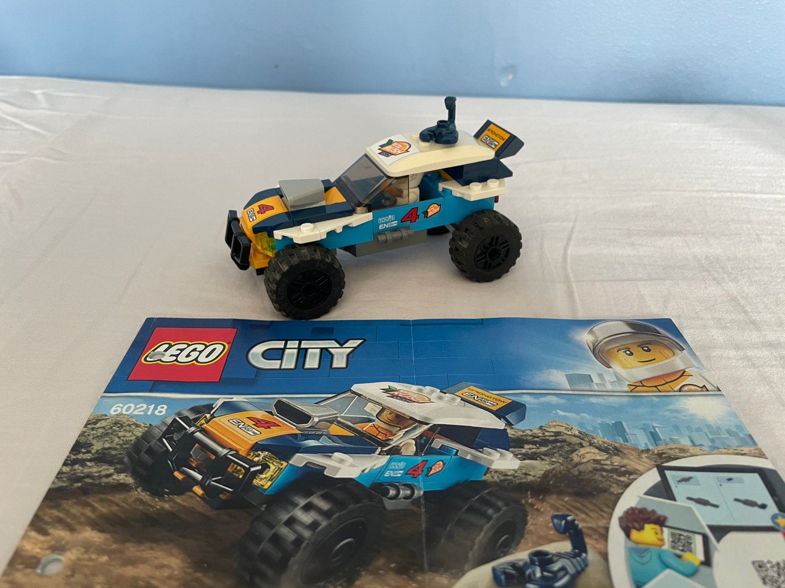 Lego woestijn rally wagen, Ophalen, Zo goed als nieuw, Lego