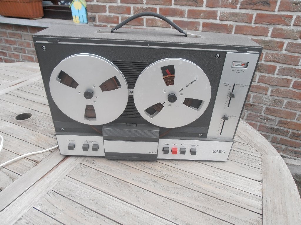 Bandopnemer Saba, Audio, Tv en Foto, Bandrecorder, Ophalen, Bandrecorder, Met banden