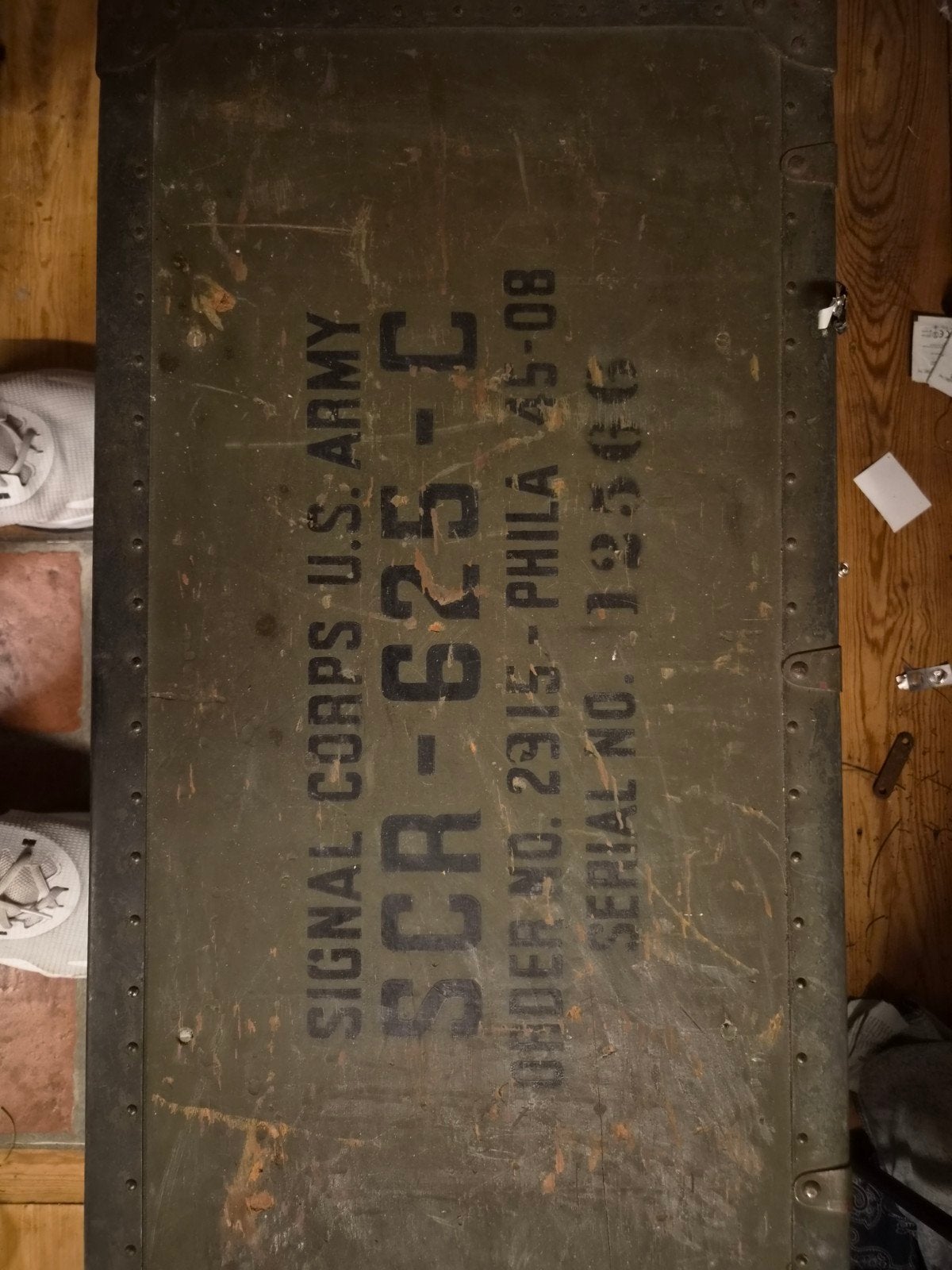 Caisse Détecteur de Mines US SCR-625-C WW2 
Tous
Corres, Collections, Enlèvement