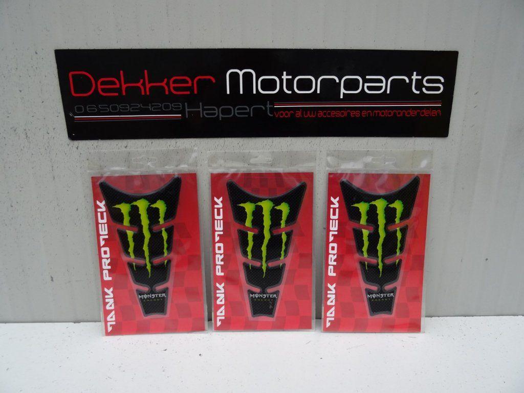 Proteck Tankpad # Monster Energy # Carbon # Uni # BMW #, Motoren, -, -, Nieuw, Ophalen of Verzenden
