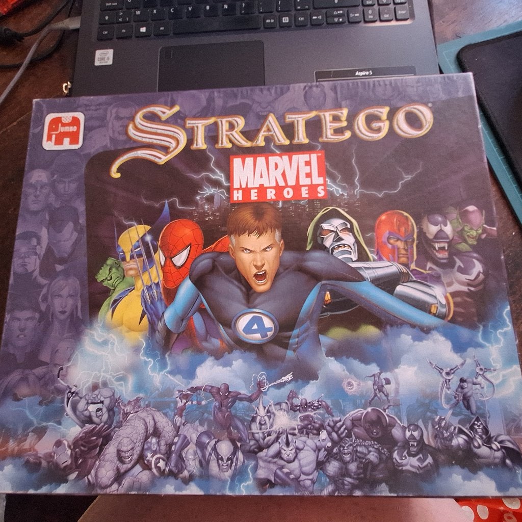 stratego marvel heroes, 1 ou 2 joueurs, Enlèvement ou Envoi, Utilisé, Jumbo
