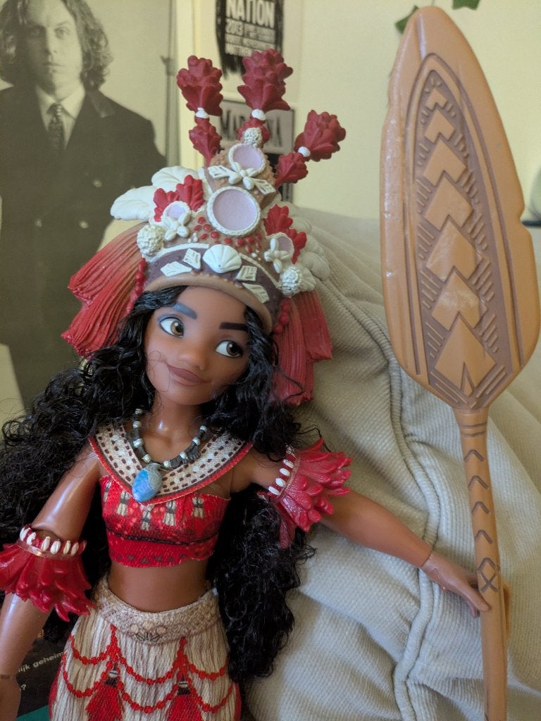 Disney Vaiana pop, Verzamelen, Disney, Zo goed als nieuw, Beeldje of Figuurtje, Overige figuren, Ophalen