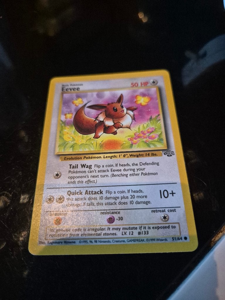 Eevee 1995, 96, 98 #133, 51/64, Ophalen of Verzenden, Gebruikt, Losse kaart