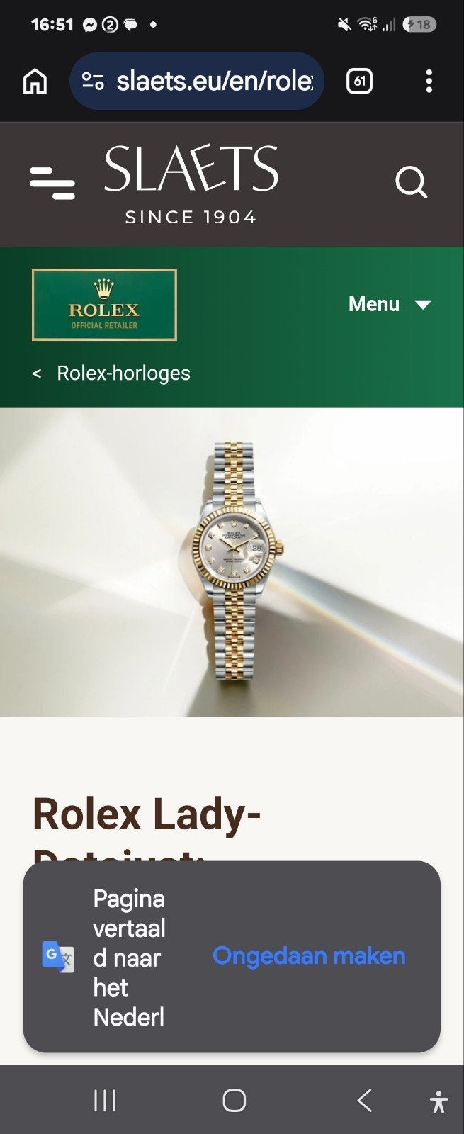 Zoek rolex dames kleine maat, Handtassen en Accessoires, Horloges | Dames, Ophalen of Verzenden, Gebruikt, Polshorloge, Rolex
