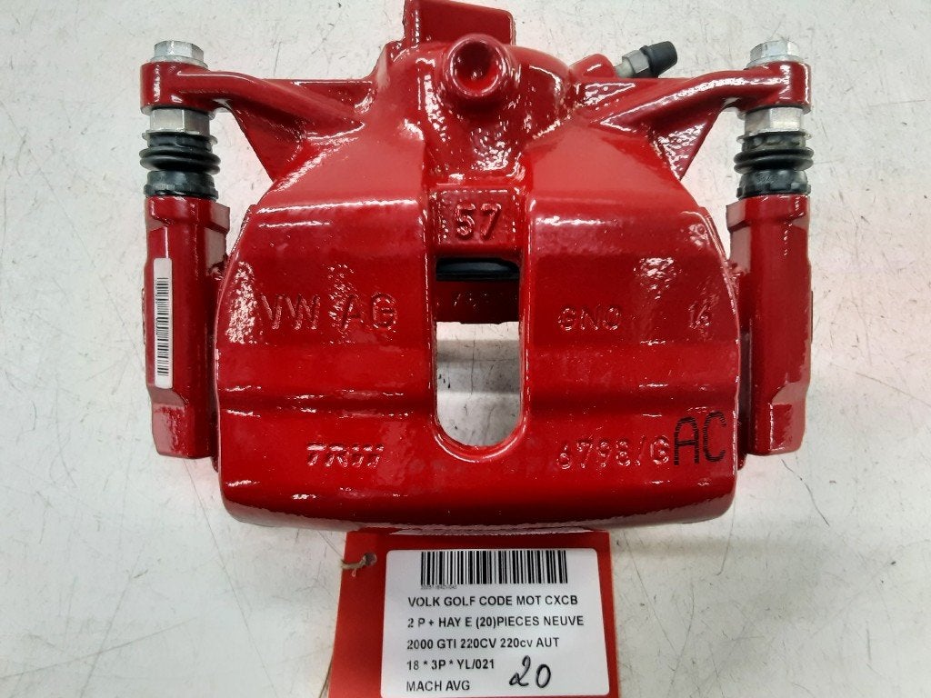 ETRIER DE FREIN AVANT GAUCHE Golf VII (AUA) (5Q0105DR), Volkswagen, Volkswagen AG, Utilisé, Kundenbetreuung@volkswagen.de
