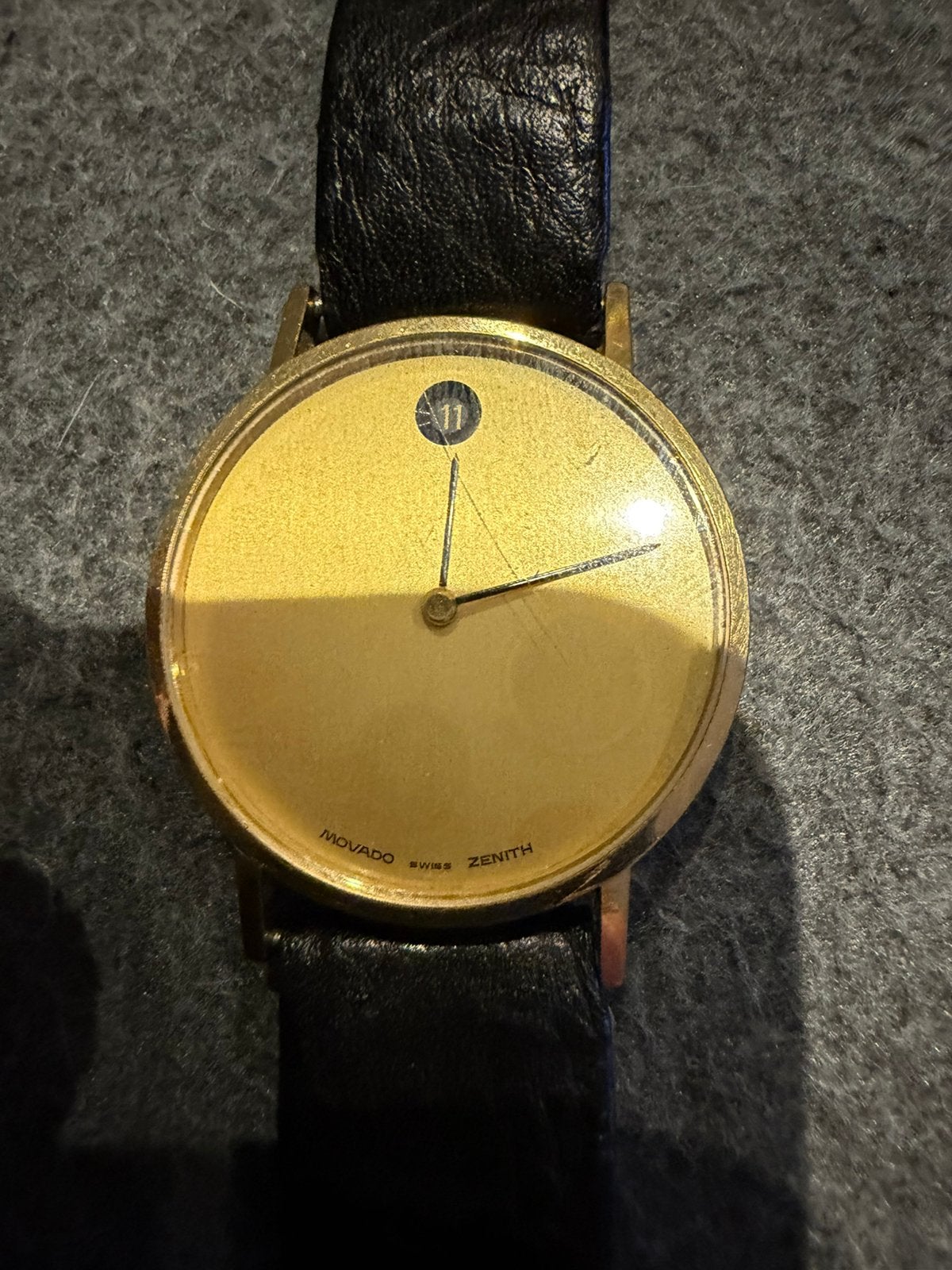 Zenith, Ophalen