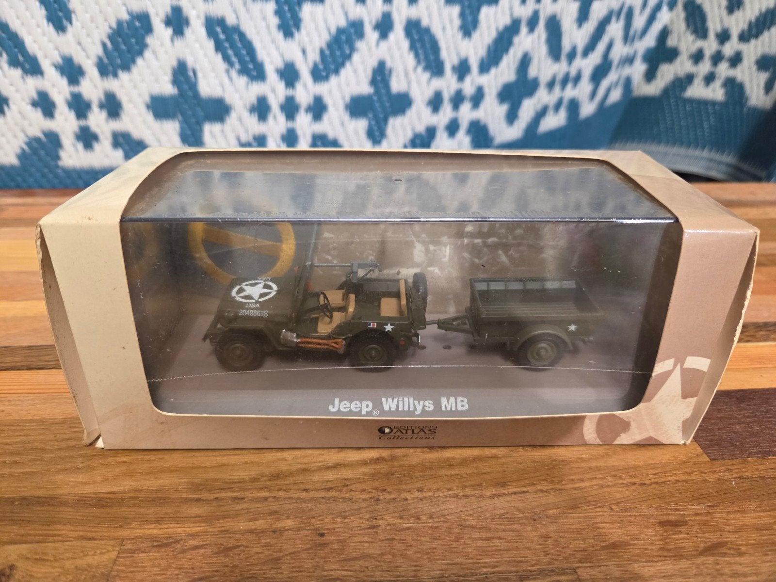 jeep williys MB  dans sa boîte., Enlèvement ou Envoi