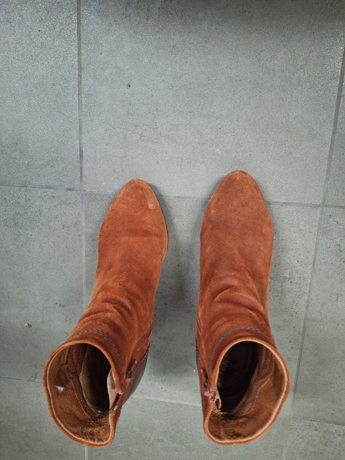 bottes basses en cuir marron pour femmes 39, Enlèvement, Brun, Boots et Botinnes
