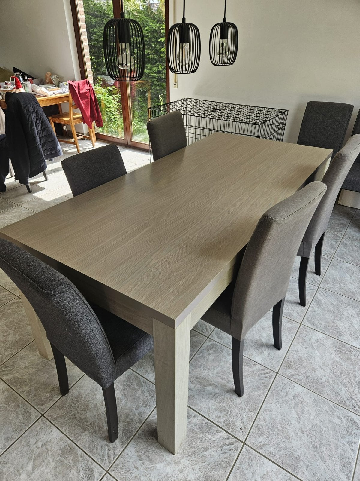 Tafel - bijzettafel - kast - tv meubel te koop, Huis en Inrichting, Complete eetkamers, Ophalen, Gebruikt