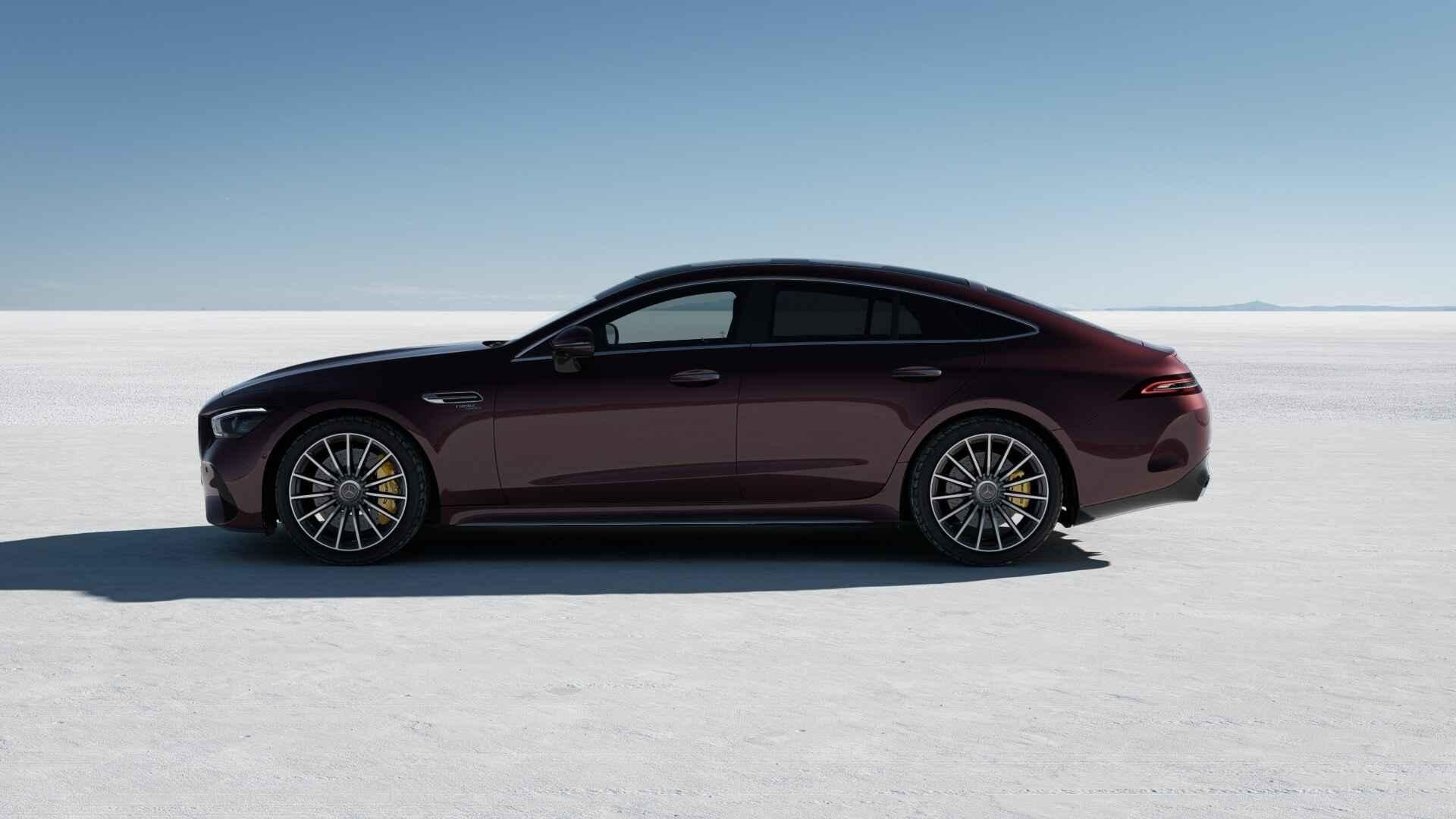 Mercedes-Benz AMG GT 4-Deur Coupé Mercedes-AMG GT 43 4MATIC, Rouge, Achat, Entreprise, https://public.car-pass.be/vhr/3a97ed21-a910-413b-b0d9-103bc677f929