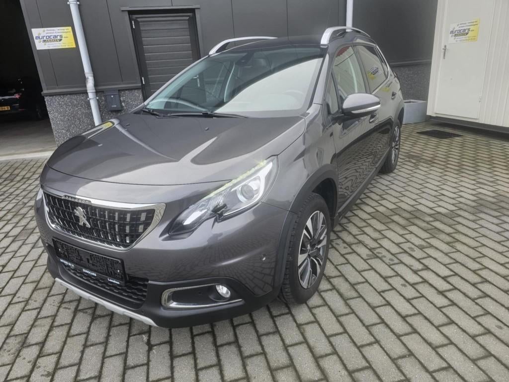 peugeot 2008 1.2 benzine /AUTOMAAT/50.000KM, Automaat, Navigatiesysteem, Bruin, Leder en Stof
