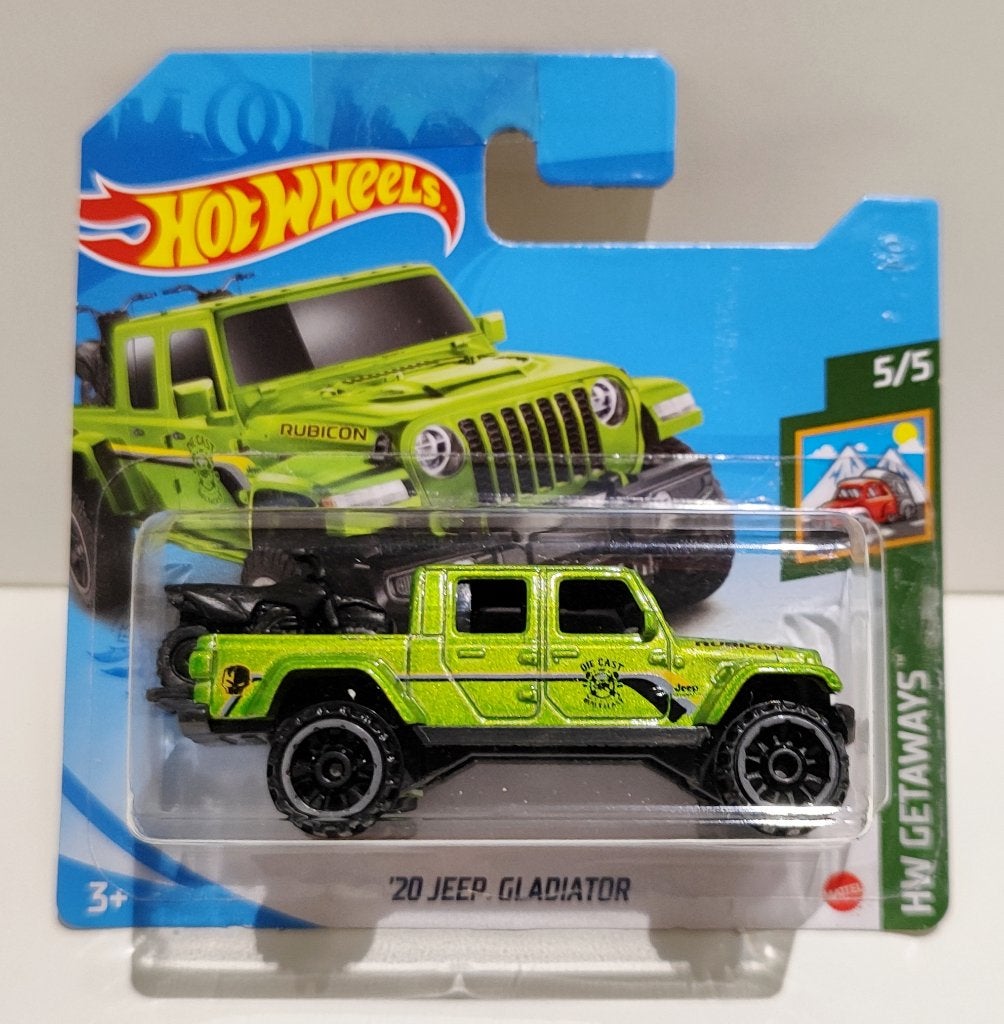 Hot Wheels '20 Jeep Gladiator Groen (2021), Ophalen of Verzenden