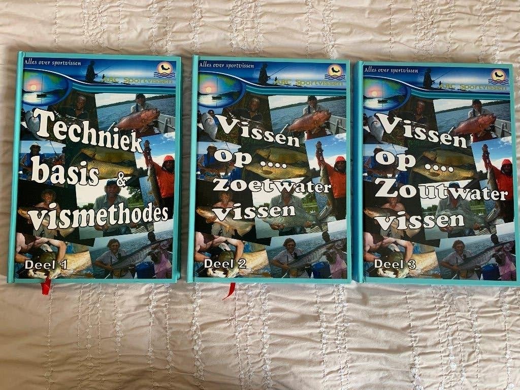 Het ABC van sportvissen, 3 boeken, nieuw, Enlèvement, Neuf