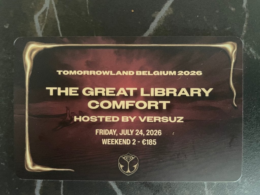 Spendingcard Tomorrowland the great Library