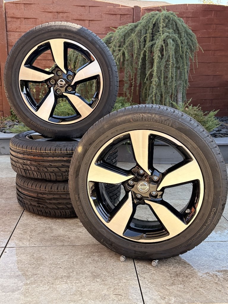 Original 18" Nissan Qashqai J11 Jantes et pneus M27, Autos : Pièces & Accessoires, Pneus et Jantes, 215 mm, Véhicule de tourisme