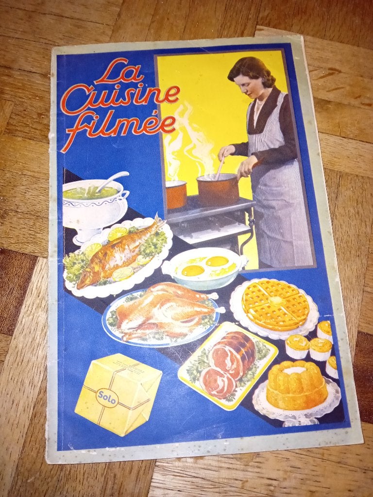 La cuisine filmée solo, Boeken, Kookboeken, Ophalen of Verzenden