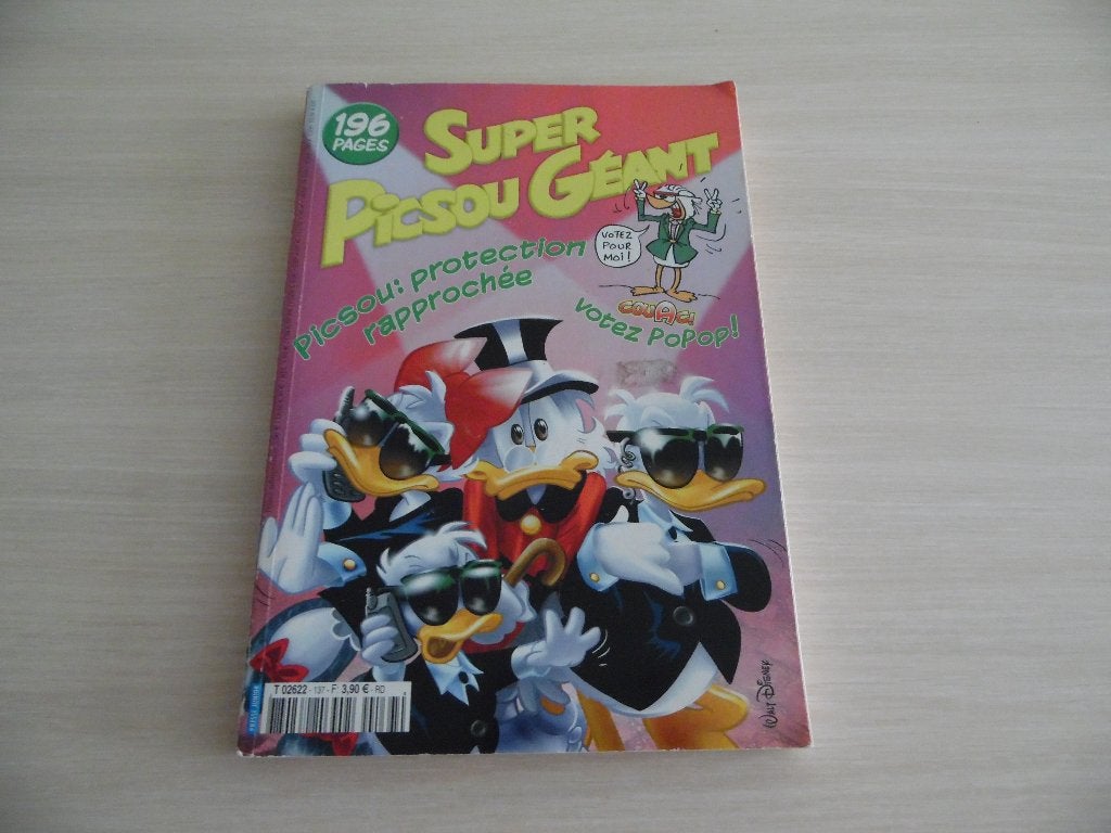 SUPER PICSOU GÉANT  N° 137, Enlèvement ou Envoi, Comme neuf, WALT DISNEY, Une BD
