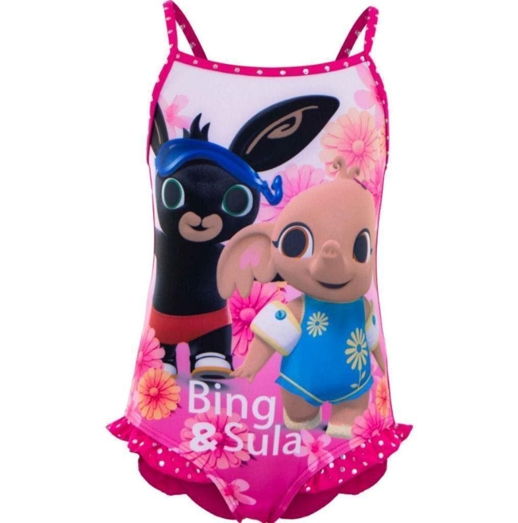 Bing Konijn Zwempak / Badpak Roze - Maat 110 - 116, Meisje, Badpak, Nieuw, Maat 110