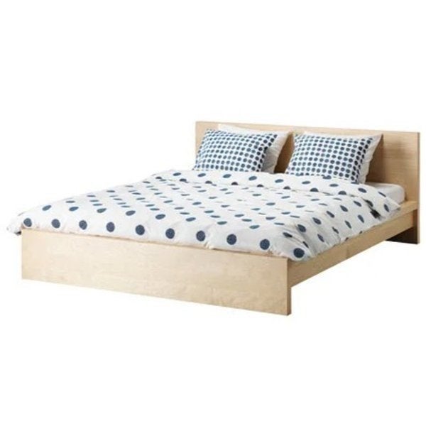 ikea bed malm 160 x 200, Huis en Inrichting, Slaapkamer | Bedden, Ophalen, Overige materialen, Gebruikt, Bruin