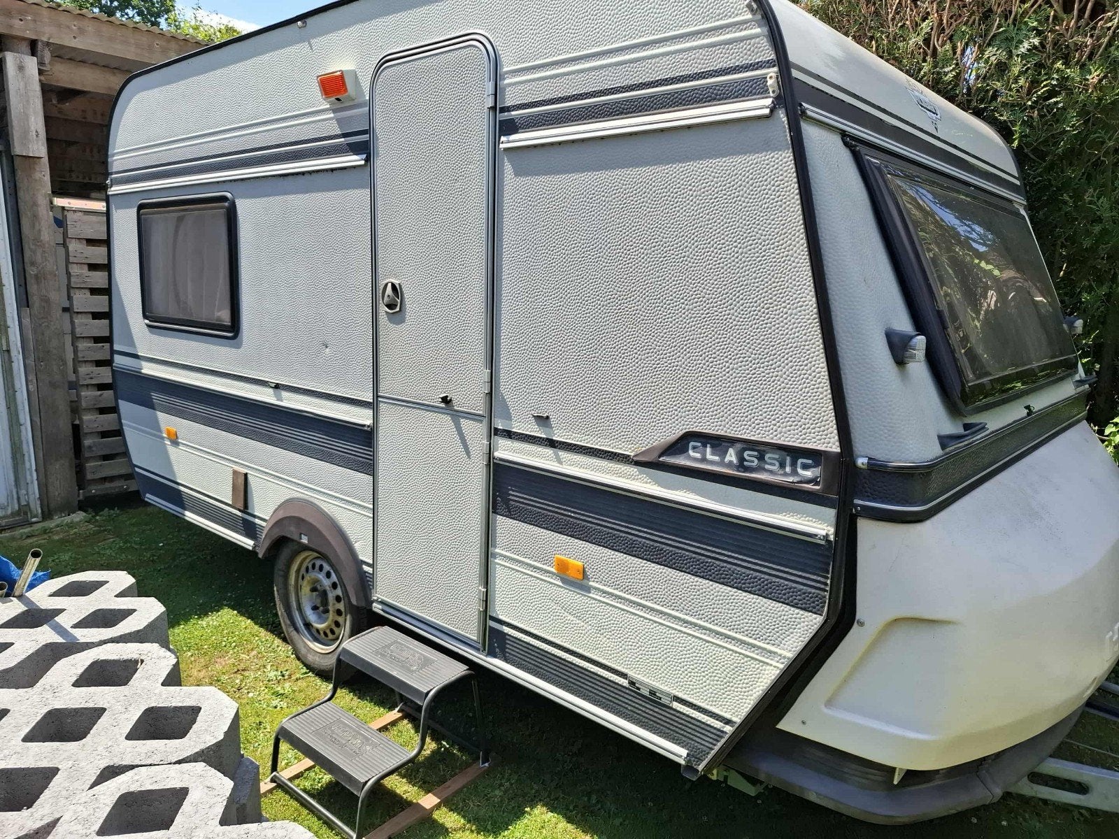 Caravan hobby 370, Caravans en Kamperen, Caravans, Particulier, Luifel, Hobby