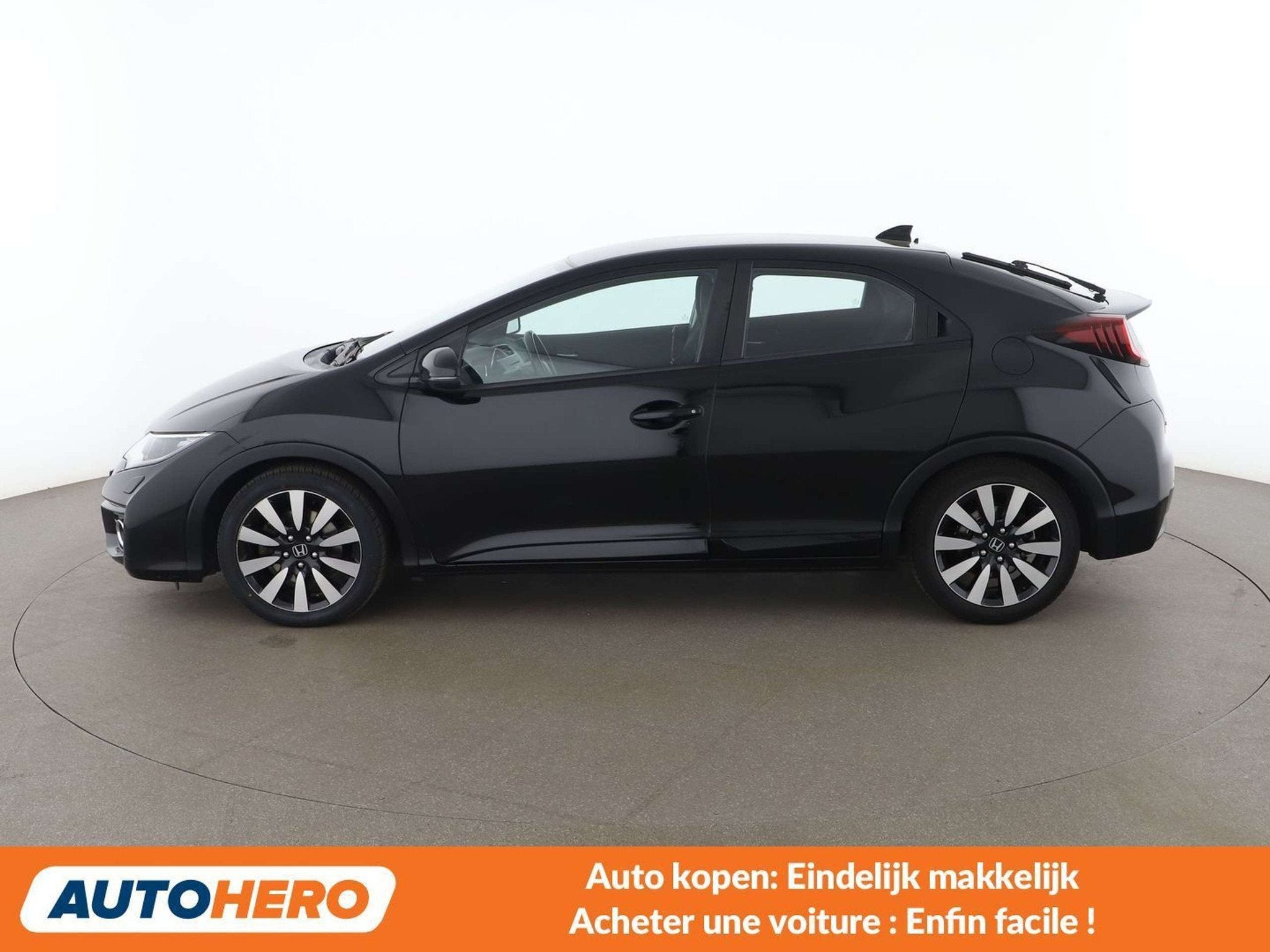 Honda Civic 1.8 i-VTEC Elegance, Autos, Achat, Boîte manuelle, Anti démarrage, Noir